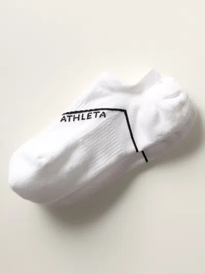 Shop Athleta Everyday No Show Sock In Bright White