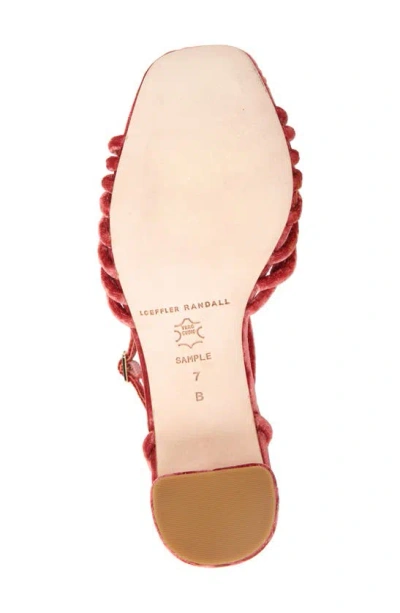 Shop Loeffler Randall Olivia Ankle Strap Sandal In Tea Rose