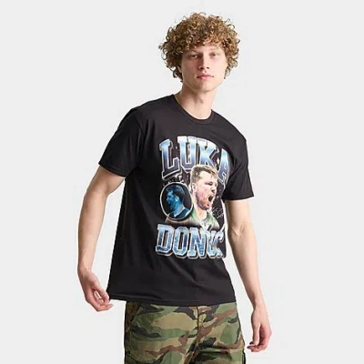 Shop Mitchell And Ness Men's Luka Dončić Concert Graphic T-shirt In Black