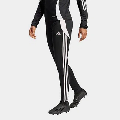 Adidas Originals Adidas Atlanta Cut Line Wide Leg Track Pants In Black/clear Pink