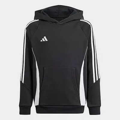 Shop Adidas Originals Adidas Kids' Tiro 24 Sweat Hoodie In Black/white