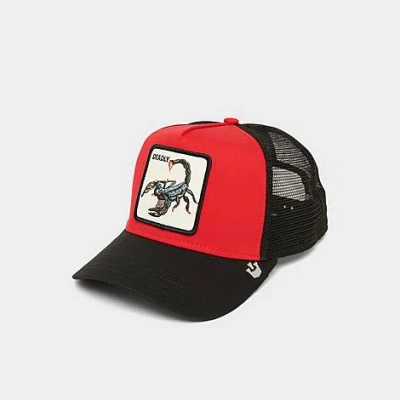 Shop Goorin Bros . Deadly Trucker Hat In Red/black