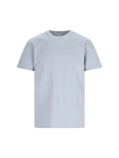 Shop Alexander Mcqueen Logo T-shirt In Gray