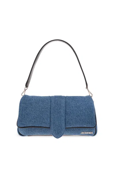 Shop Jacquemus Le Bambimou Shoulder Bag In Blue