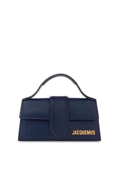 Shop Jacquemus Le Bambino Tote Bag In Blue