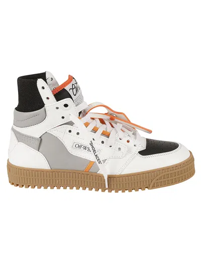 Shop Off-white 3.0 Off Court Sneakers In Grey/white