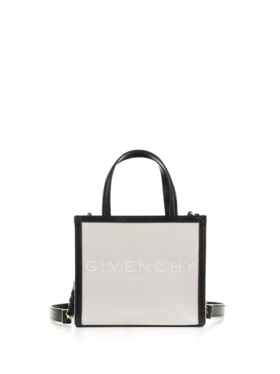 Shop Givenchy Shoulder Bag In Natural Beige