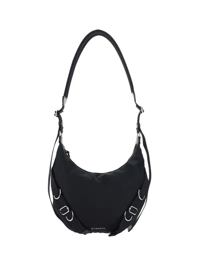 Shop Givenchy Voyou Crossbody Bag In Nero