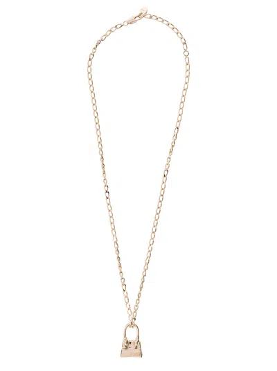 Shop Jacquemus Le Collier Chiquito Necklace In Oro