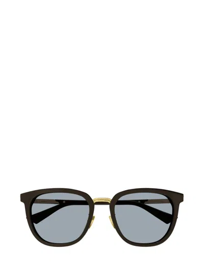 Shop Bottega Veneta Eyewear Forte Square Sunglasses In Brown