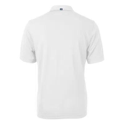 Shop Cutter & Buck White Milwaukee Brewers Virtue Eco Pique Recycled Polo