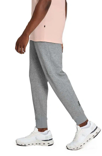 On Gray Drawstring Sweatpants In Grey