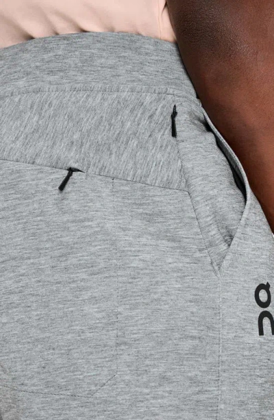 On Gray Drawstring Sweatpants In Grey