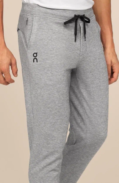 On Gray Drawstring Sweatpants In Grey