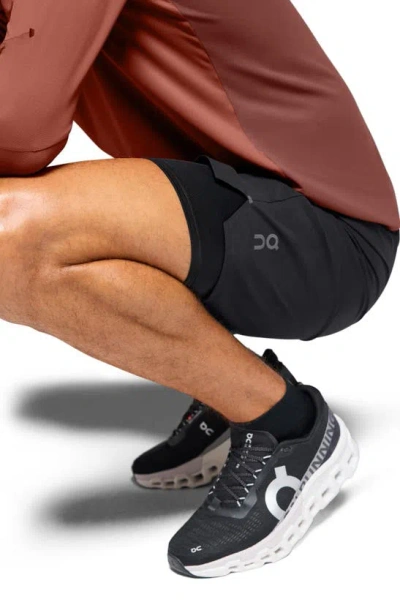 Shop On 2-in-1 Hybrid Performance Shorts In Black