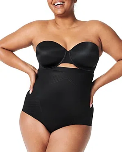 Shop Spanx Thinstincts 2.0 High-waisted Briefs In Very Black