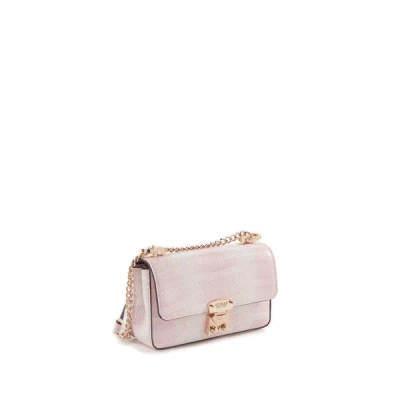 Shop Guess Eliett Shoulder Bag In Pink