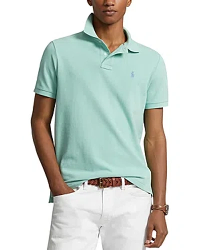 Shop Polo Ralph Lauren Cotton Mesh Classic Fit Polo Shirt In Green
