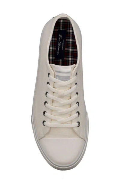 Shop Ben Sherman Hadley Sneaker In White