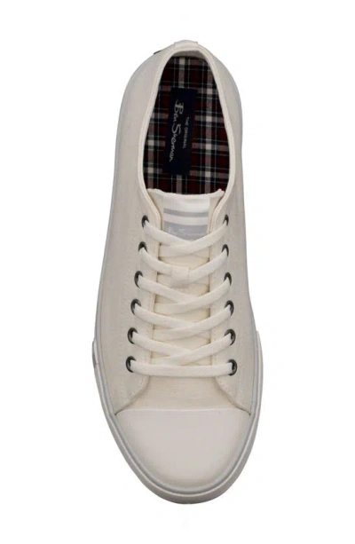 Ben Sherman Hadley Sneaker In White