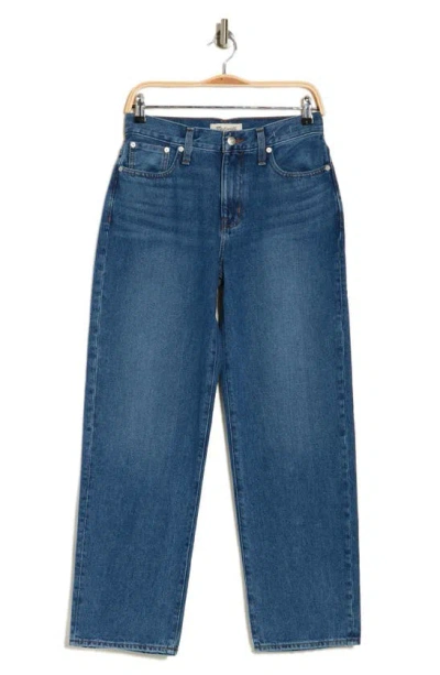 Shop Madewell Baggy Straight Leg Jeans In Firthway Wash