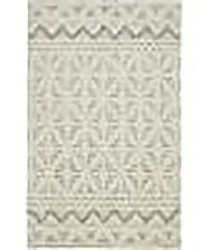 Shop Feizy Anica Anc8007f Area Rug, 4' X 6' In Ivory