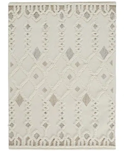 Shop Feizy Anica Anc8011f Area Rug, 4' X 6' In Ivory/tan