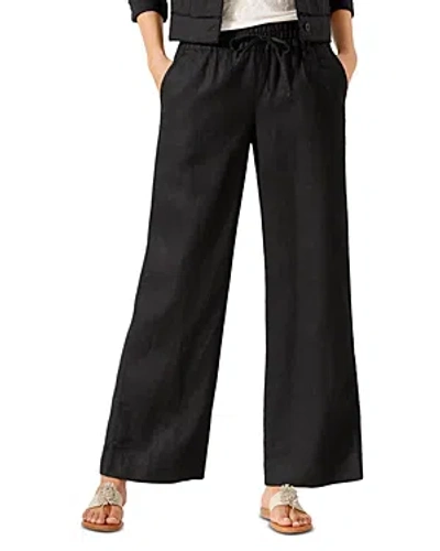 Shop Tommy Bahama Two Palms Linen Pants In Black
