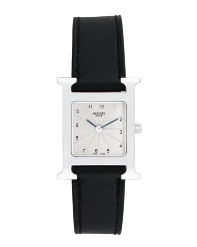 Shop Hermes Hermès Women's H Watch Watch, Circa 2000s (authentic )