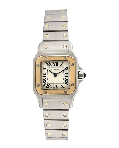 Shop Cartier Women's Santos Galbee Watch, Circa 2000s (authentic )