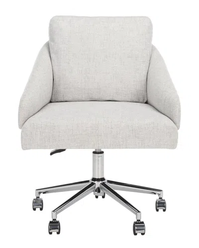 Shop Safavieh Couture Blayke Adjustable Desk Chair In Grey