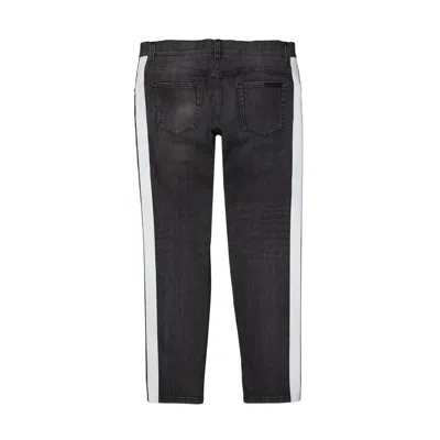 Shop Dolce & Gabbana Skinny Denim Jeans In 黑色的