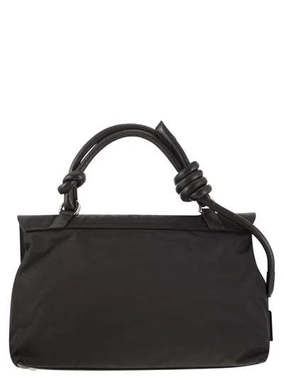 Shop Zanellato Postina Tokyo M Shoulder Bag In 黑色的