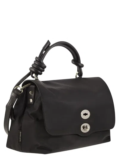 Shop Zanellato Postina Tokyo M Shoulder Bag In 黑色的