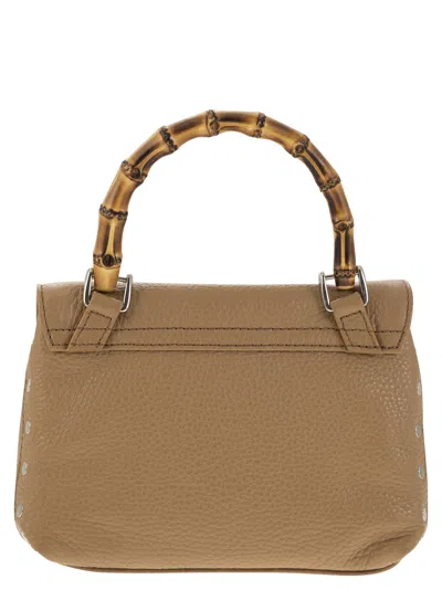 Zanellato Postina - Daily Baby Bag With Bamboo Handle In 皮革