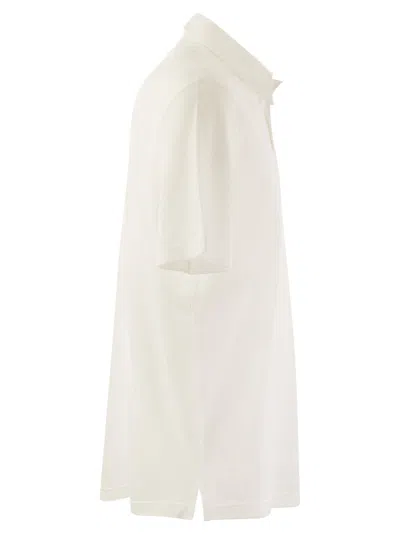 Fedeli Cotton Sweaters In White