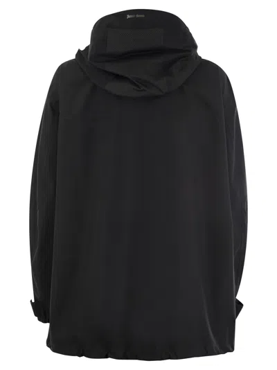 Shop Herno Laminar Parka With Hood In Black