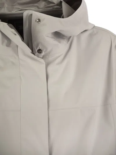 Herno Laminar Parka With Hood In Ice