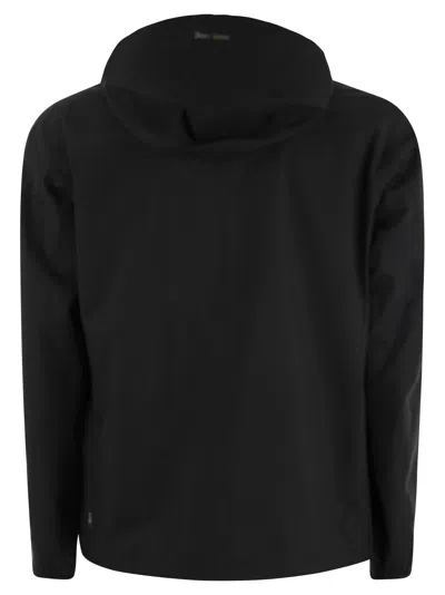 Herno Paclite Bomber Jacket In Black