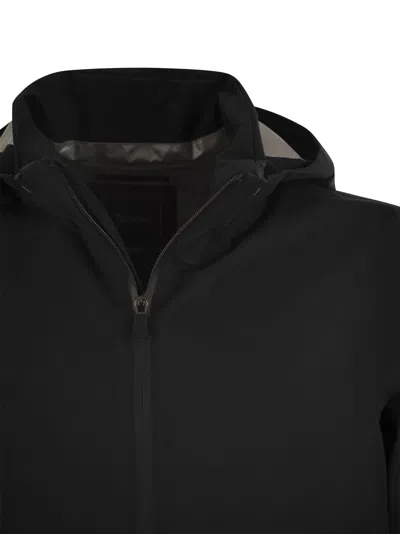 Herno Paclite Bomber Jacket In Black