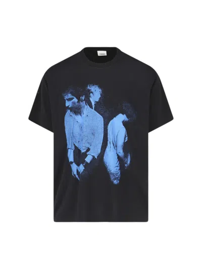 Shop Burberry Mod Print T-shirt In Black