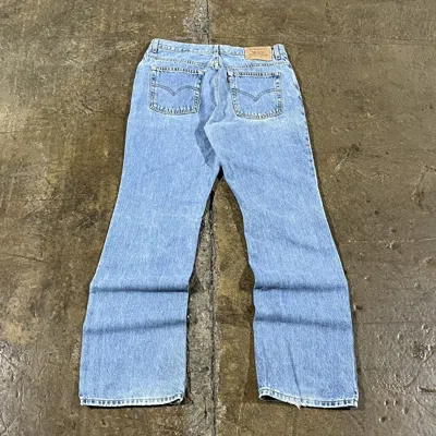 Pre-owned Levis X Vintage Crazy Vintage 90's Levi's 517 Jeans Boot Cut Flare Essential In Blue