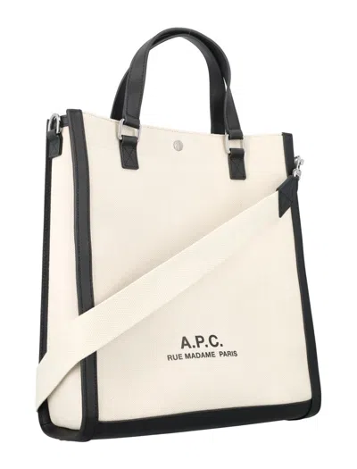 Shop Apc A.p.c. Camille 2.0 Tote Bag In Beige