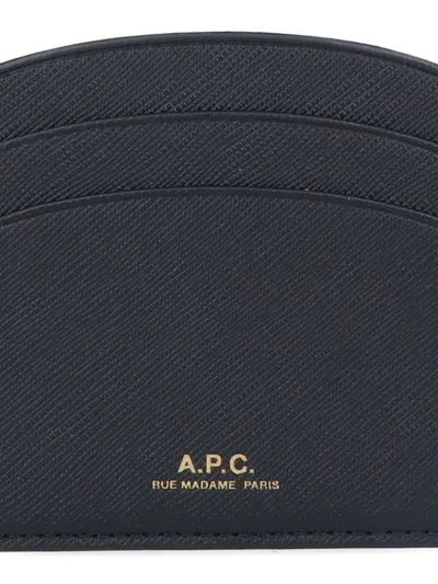 Shop Apc A.p.c. Wallets In Black
