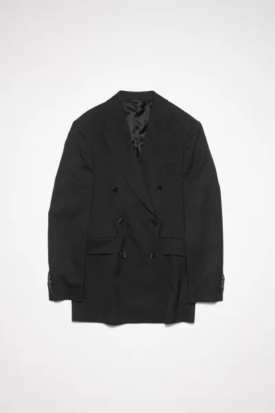 Shop Acne Studios Coat In Black