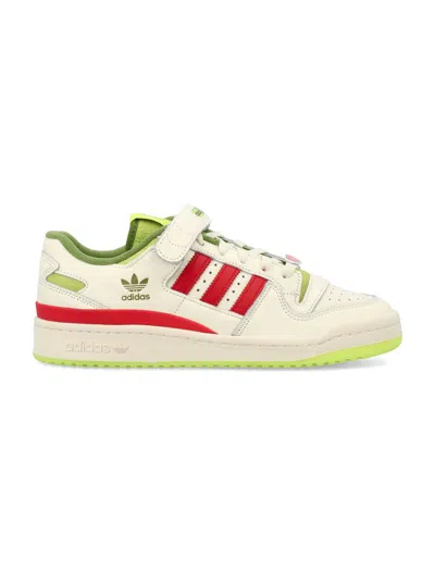 Shop Adidas Originals Forum Low Cl The Grinch In White Red Green
