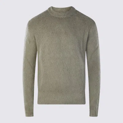 Shop Ami Alexandre Mattiussi Ami Paris Sweaters Beige