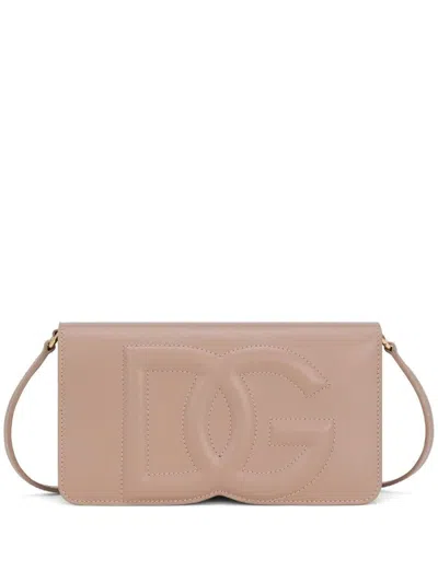 Shop Dolce & Gabbana Dg Logo Bag In Pink