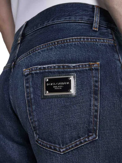 Shop Dolce & Gabbana Jeans In Varinate Abbinata