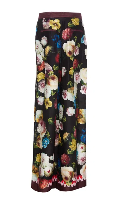 Shop Dolce & Gabbana Trousers In Multicolour